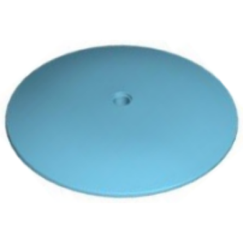 Деталь LEGO 98606 Dish 9 x 9 Inverted with Pin Hole (Radar) - Medium Azure
