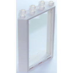 Door, Frame 4 x 4 x 6 Corner with Trans-Clear Glass (28327 / 57895) Door, Frame 4 x 4 x 6 Corner with Trans-Clear Glass (28327 / 57895)