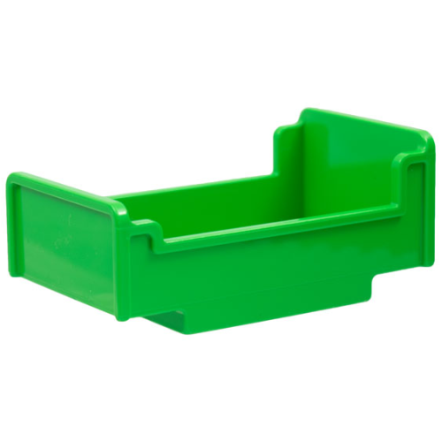 Деталь LEGO 4895 Duplo, Furniture Bed 3 x 5 x 1 2/3 - Bright Green