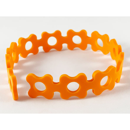 Деталь LEGO 22725 Plastic Flower Chain, Scala - Orange