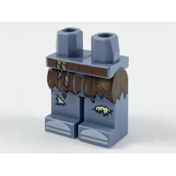 Hips and Legs with Ragged Shirt and Patches Pattern Hips and Legs with Ragged Shirt and Patches Pattern