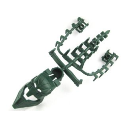 Bionicle Piraka Spine with Mask and Arm Covers (Zaktan) - Flexible Rubber Bionicle Piraka Spine with Mask and Arm Covers (Zaktan) - Flexible Rubber
