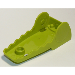 Duplo Figure Head Animal 2 x 2 Base Alligator / Crocodile Duplo Figure Head Animal 2 x 2 Base Alligator / Crocodile