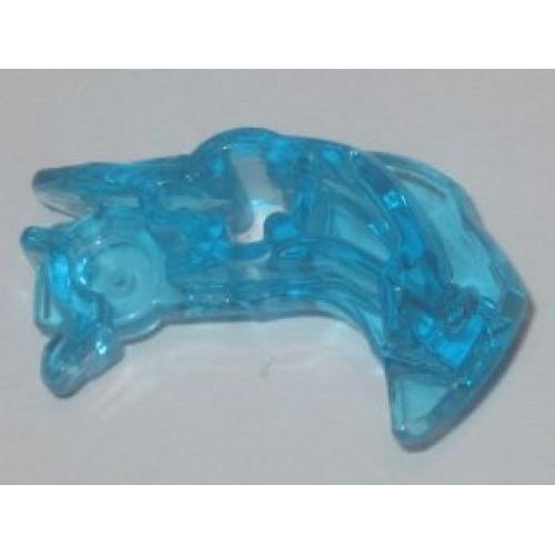 Деталь LEGO 24187 Bionicle Head Connector Block Eye/Brain Stalk - Small - Trans-Light Blue