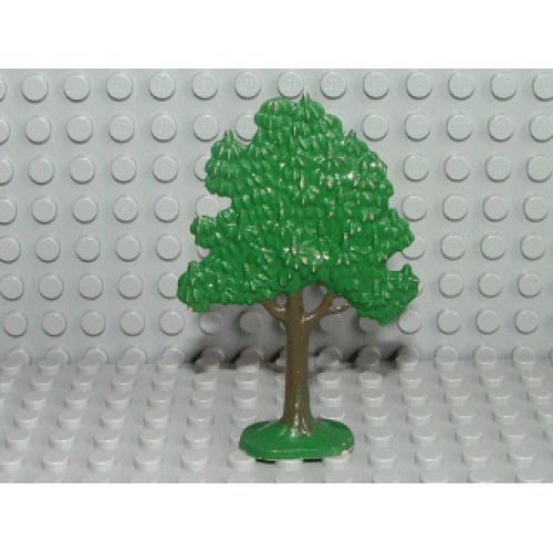 Деталь LEGO FTFruit Plant, Tree Flat Fruit Painted with Solid Base