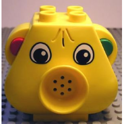 Duplo Figure Head 2 x 2 Base Wazo Duplo Figure Head 2 x 2 Base Wazo
