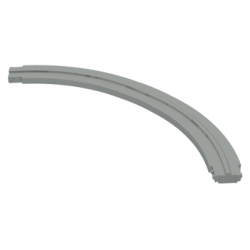 Monorail Track Curve Long