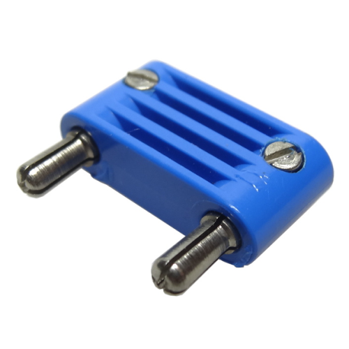 Деталь LEGO bb0093bc01 Electric, Connector, 2-Way Male Rounded Wide Long with Cross-Cut Pins