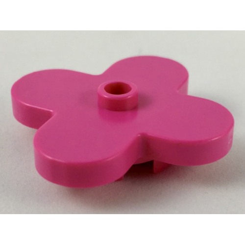 Деталь LEGO 35473 Plant Flower 4 x 4 Rounded Petals - Dark Pink