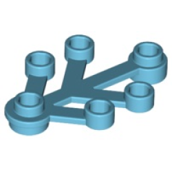 Plant Leaves 4 x 3 - Medium Azure