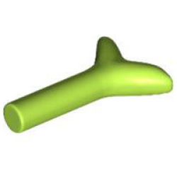 Plant Stem with Bar (Carrot Top / Twig) - Lime