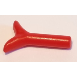 Plant Stem with Bar (Carrot Top / Twig) - Red