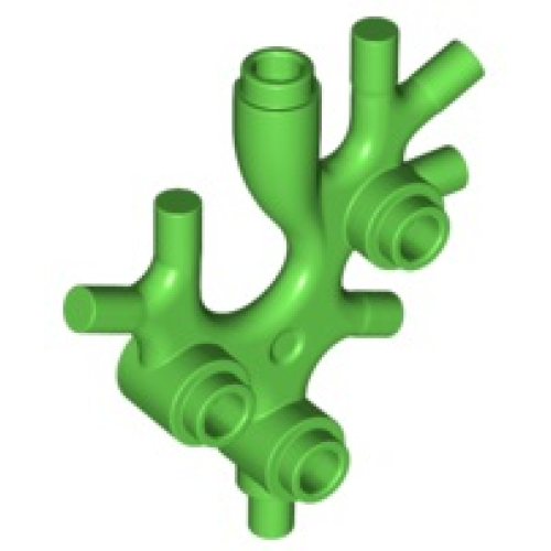 Деталь LEGO 49577 Plant Thallus / Seaweed / Coral - Bright Green