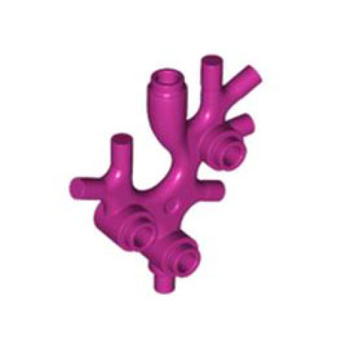 Деталь LEGO 49577 Plant Thallus / Seaweed / Coral - Magenta