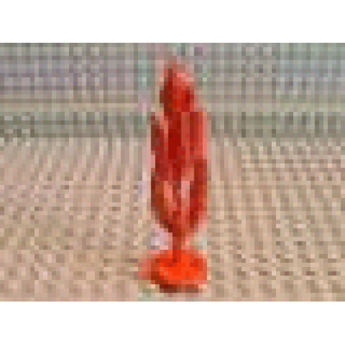 Деталь LEGO FTCypH Plant, Tree Flat Cypress Painted with Hollow Base - Red