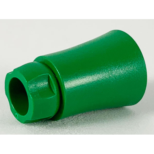 Деталь LEGO 2536a Plant, Tree Palm Trunk - Long Indented Connector - Green