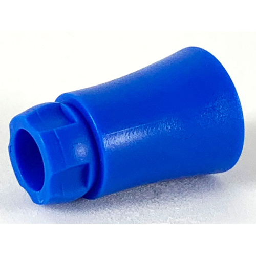 Деталь LEGO 2536a Plant, Tree Palm Trunk - Long Indented Connector - Blue