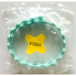Plastic Flower Chain, Scala - Aqua