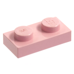 Plate 1 x 2 - Pink