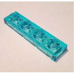 Plate 1 x 4 - Trans-Light Blue