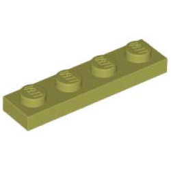 Plate 1 x 4 - Olive Green