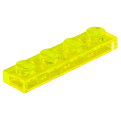 Plate 1 x 4 - Trans-Neon Green