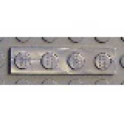 Plate 1 x 4 - Pearl Light Gray
