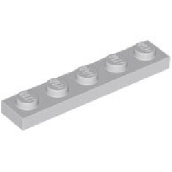 Plate 1 x 5 - Light Bluish Gray
