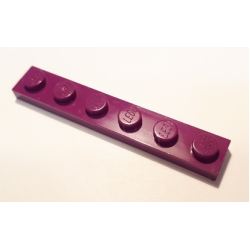 Plate 1 x 6 - Purple