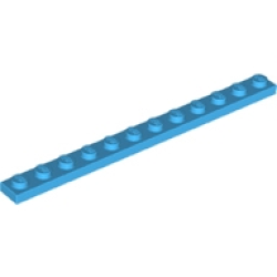 Plate 1 x 12 - Dark Azure