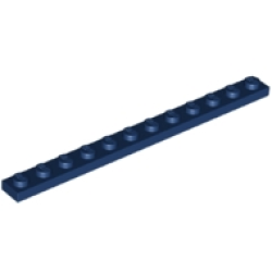 Plate 1 x 12 - Dark Blue