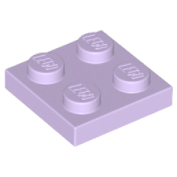 Plate 2 x 2 - Lavender