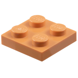 Plate 2 x 2 - Nougat
