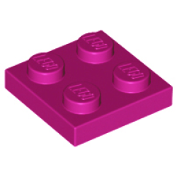 Plate 2 x 2 - Magenta