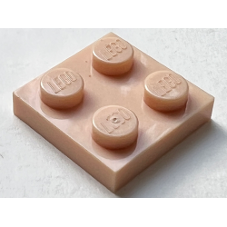 Plate 2 x 2 - Light Nougat