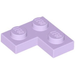 Plate 2 x 2 Corner - Lavender