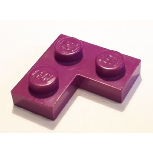 Деталь LEGO 2420 Plate 2 x 2 Corner - Purple