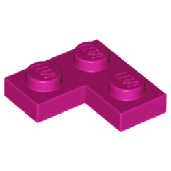 Plate 2 x 2 Corner - Magenta