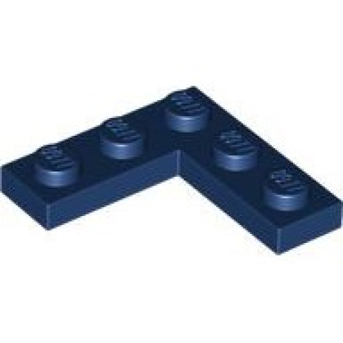 Деталь LEGO 77844 Plate 3 x 3 Corner - Dark Blue