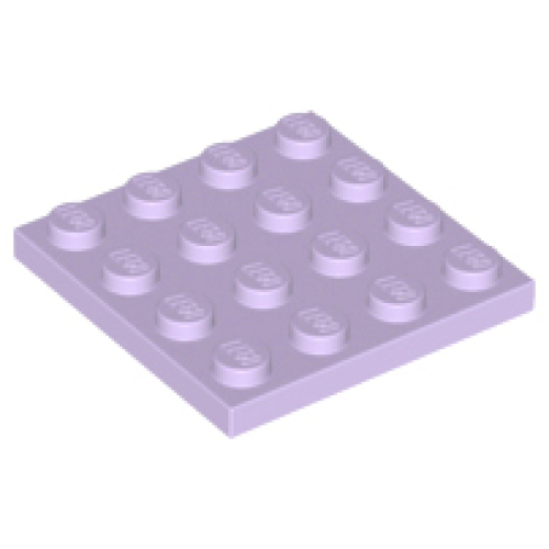 Деталь LEGO 3031 Plate 4 x 4 - Lavender