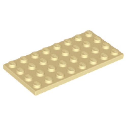 Деталь LEGO 3035 Plate 4 x 8 - Tan
