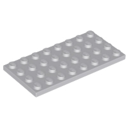 Деталь LEGO 3035 Plate 4 x 8 - Light Bluish Gray