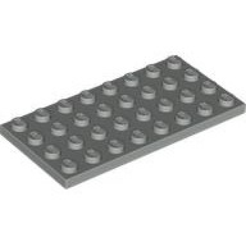 Деталь LEGO 3035 Plate 4 x 8 - Light Gray