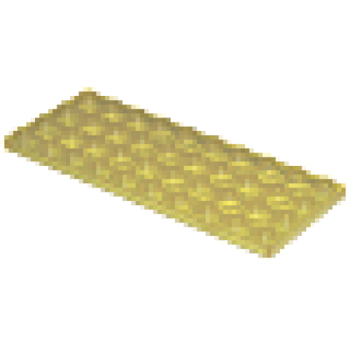 Деталь LEGO 3030 Plate 4 x 10 - Trans-Yellow