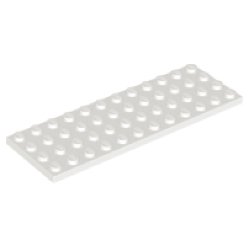Деталь LEGO 3029 Plate 4 x 12 - White