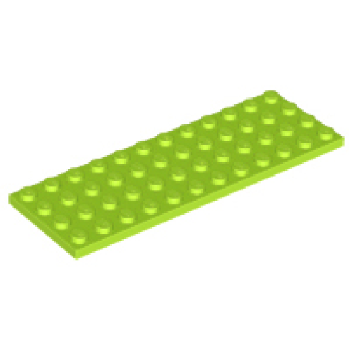 Деталь LEGO 3029 Plate 4 x 12 - Lime