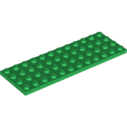 Деталь LEGO 3029 Plate 4 x 12 - Green
