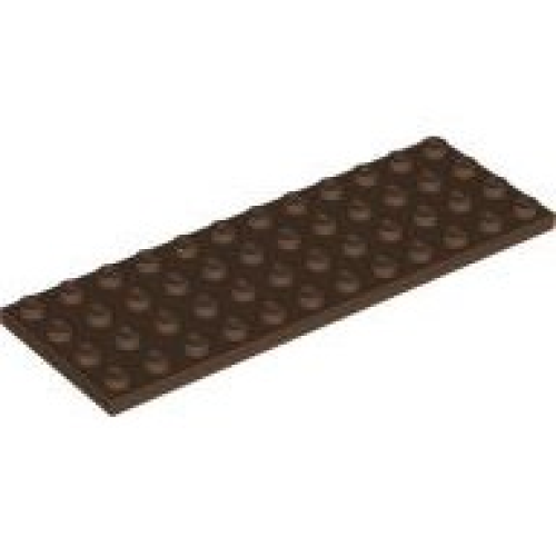Деталь LEGO 3029 Plate 4 x 12 - Brown