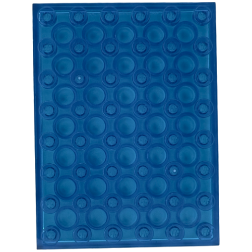 Деталь LEGO 3036 Plate 6 x 8 - Trans-Dark Blue