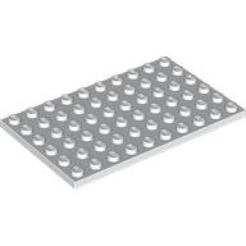 Деталь LEGO 3033 Plate 6 x 10 - White